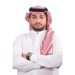 Khaled M. Saleh Saudi man, traditional dress
