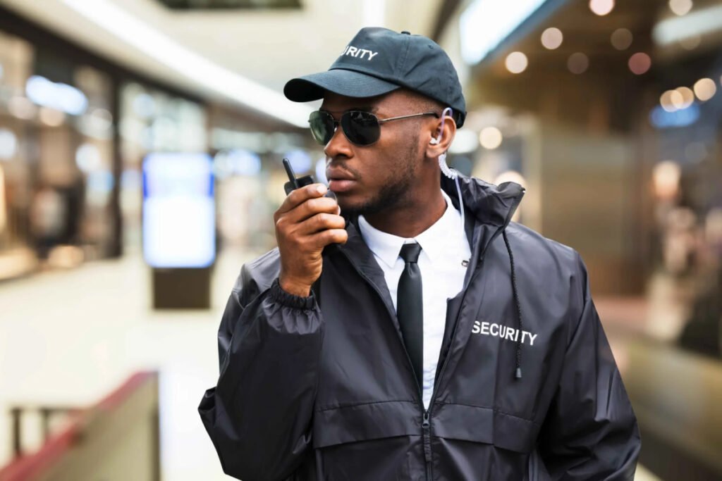 Security Services in uniform