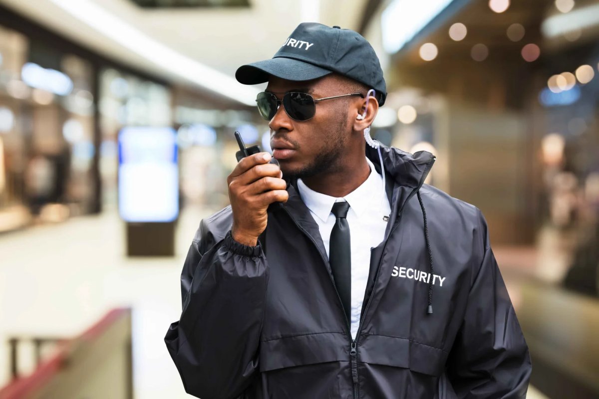 Security Services in uniform