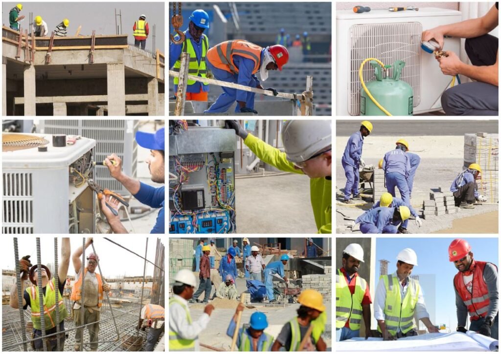 Seerah manpower Saudi Arabia skilled workers on site